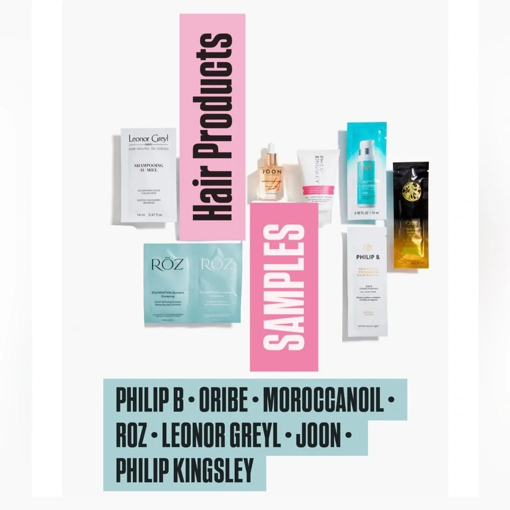 Hair Product Samples Set